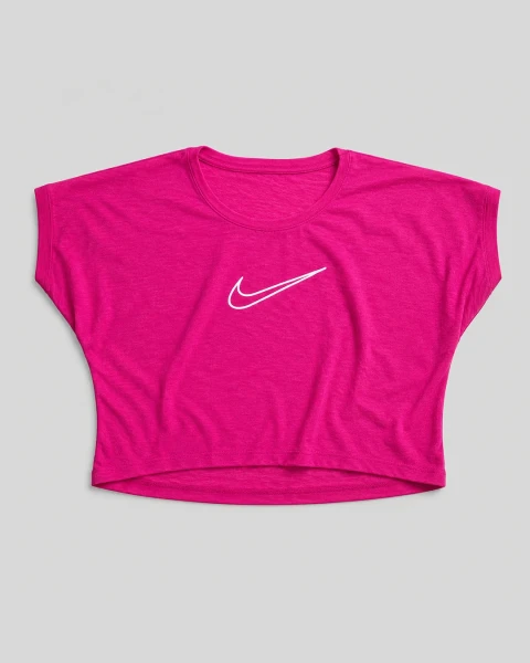 کراپ اسلپ توری زنانه  nike - (مناسب 36 الی 40) — صورتی
